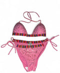 D&G rainbow bikini